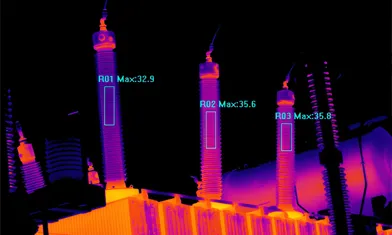 What is the penetration ability of infrared thermal imaging?
